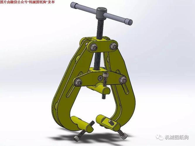 【工程机械】钢管电焊钳模型3d图纸 solidworks设计